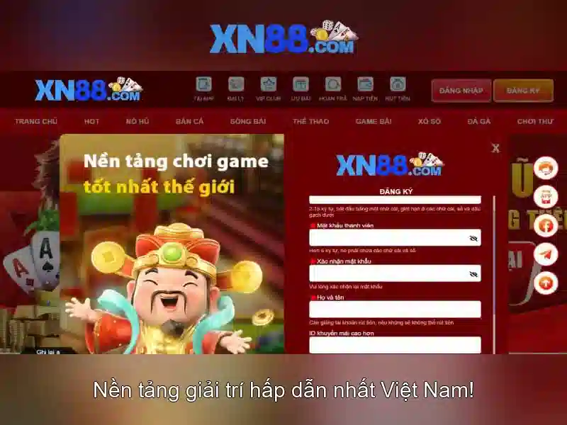 xn88: Nền tảng cược và giải trí trực tuyến